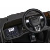 Masinuta electrica Farmer Pick-Up, 2 motoare, roti spuma EVA, negru