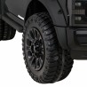 Masinuta electrica Ford Super Duty, 4 motoare, 2 locuri, roti spuma EVA, negru