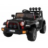 Masinuta electrica off-road full time, 4 motoare, roti EVA, negru