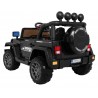 Masinuta electrica off-road full time, 4 motoare, roti EVA, negru