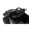 Masinuta electrica off-road full time, 4 motoare, roti EVA, negru