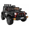 Masinuta electrica off-road full time, 4 motoare, roti EVA, negru