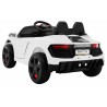 Masinuta electrica sport, 2x12V, 2 locuri, roti EVA, suspensii fata spate, muzica, AUX, MP3, SD, USB, centura de siguranta