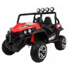 Masinuta electrica Buggy, 4x4, Bluetooth, 2 locuri, rosu/negru