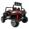 Masinuta electrica Buggy, 4x4, Bluetooth, 2 locuri, rosu/negru