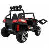 Masinuta electrica Buggy, 4x4, Bluetooth, 2 locuri, rosu/negru