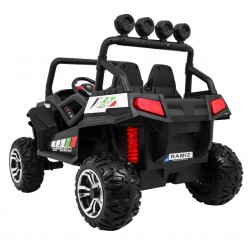 Masinuta electrica Buggy, 4x4, roti spuma EVA, bluetooth, 2 locuri