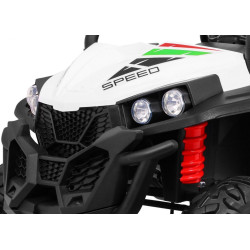 Masinuta electrica Buggy, 4x4, roti spuma EVA, bluetooth, 2 locuri