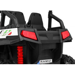 Masinuta electrica Buggy, 4x4, roti spuma EVA, bluetooth, 2 locuri