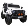 Masinuta electrica GRAVITY Strong, 2 motoare, roti spuma EVA, 2 locuri, alb