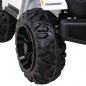 Masinuta electrica GRAVITY Strong, 2 motoare, roti spuma EVA, 2 locuri, alb Masinuta electrica GRAVITY Strong, 2 motoare, roti spuma EVA, 2 locuri, alb