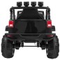 Masinuta electrica All Terrain, off road, roti spuma EVA, USB, lumini LED, muzica, radio FM, 121x78x76cm