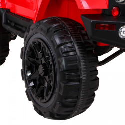 Masinuta electrica All Terrain, off road, roti spuma EVA, mod educativ, LED, MP3, USB, radio FM, 121x78x76cm