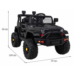 Masinuta electrica Jeep off road, telecomanda, 2x35W, amortizor fata spate, roti EVA, lumina, melodii, centura siguranta