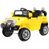 Masinuta electrica JEEP off road cu telecomanda, 2x25W, suspensii, roti plastic, lumina LED fata spate, muzica, 112 x 63 x 61 cm