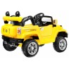Masinuta electrica JEEP off road cu telecomanda, 2x25W, suspensii, roti plastic, lumina LED fata spate, muzica, 112 x 63 x 61 cm