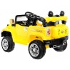 Masinuta electrica JEEP off road cu telecomanda, 2x25W, suspensii, roti plastic, lumina LED fata spate, muzica, 112 x 63 x 61 cm