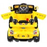 Masinuta electrica JEEP off road cu telecomanda, 2x25W, suspensii, roti plastic, lumina LED fata spate, muzica, 112 x 63 x 61 cm