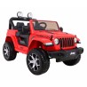 Masinuta electrica Jeep Wrangler Rubicon, off road, 12V, 2 scaune, roti spuma EVA, lumini LED, MP3, 126x70x80cm