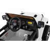 Masinuta electrica Jeep Wrangler Rubicon, tip off road, 12V, 2 scaune, roti spuma EVA, lumini, muzica, 126x70x80cm