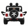 Masinuta electrica Jeep Wrangler Rubicon, tip off road, 12V, 2 scaune, roti spuma EVA, lumini, muzica, 126x70x80cm