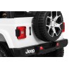 Masinuta electrica Jeep Wrangler Rubicon, tip off road, 12V, 2 scaune, roti spuma EVA, lumini, muzica, 126x70x80cm