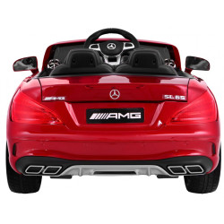 Masinuta electrica Mercedes AMG SL65, sport, 12V, control telecomanda, LED, roti spuma EVA, 3 viteze, MP3, 120x71x49cm