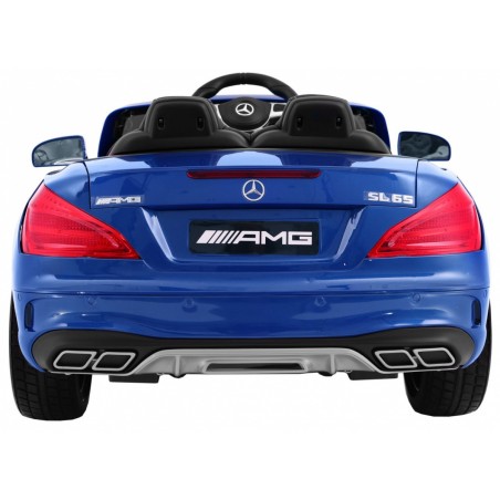 Masinuta electrica Mercedes AMG SL65, sport, control telecomanda, 12V, roti spuma EVA, 3 viteze, melodii, USB, 120x71x49cm