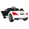 Masinuta electrica Mercedes AMG SL65, 2 motoare, roti spuma EVA, 2 locuri, alb