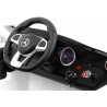 Masinuta electrica Mercedes AMG SL65, 2 motoare, roti spuma EVA, 2 locuri, alb
