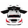 Masinuta electrica Mercedes AMG SL65, 2 motoare, roti spuma EVA, 2 locuri, alb