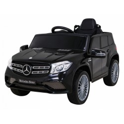 Masinuta electrica Mercedes Benz GL-Class, 12V, roti spuma EVA, lumini LED, MP3, Bluetooth, mod poveste, 102x72x56cm