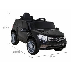 Masinuta electrica Mercedes Benz GL-Class, 12V, roti spuma EVA, lumini LED, MP3, Bluetooth, mod poveste, 102x72x56cm