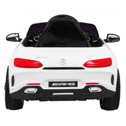 Masinuta electrica Mercedes Benz GT, 2x35W, telecomanda, 3 viteze, roti EVA, lumina, MP3, AUX, SD, USB, centura de siguranta