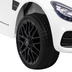Masinuta electrica Mercedes Benz GT, 2x35W, telecomanda, 3 viteze, roti EVA, lumina, MP3, AUX, SD, USB, centura de siguranta