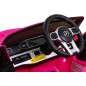 Masinuta electrica Mercedes BENZ M-Class, 4x4, roti spuma EVA, roz