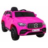 Masinuta electrica Mercedes BENZ M-Class, 4x4, roti spuma EVA, roz