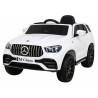Masinuta electrica Mercedes BENZ M-Class, 4 motoare, roti spuma EVA, alb