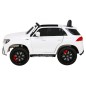 Masinuta electrica Mercedes BENZ M-Class, 4 motoare, roti spuma EVA, alb Masinuta electrica Mercedes BENZ M-Class, 4 motoare, roti spuma EVA, alb
