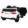 Masinuta electrica Mercedes BENZ M-Class, 4 motoare, roti spuma EVA, alb