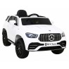 Masinuta electrica Mercedes BENZ M-Class, 4 motoare, roti spuma EVA, alb