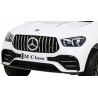 Masinuta electrica Mercedes BENZ M-Class, 4 motoare, roti spuma EVA, alb