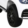 Masinuta electrica Mercedes BENZ M-Class, 4 motoare, roti spuma EVA, alb