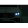 Masinuta electrica Mercedes BENZ M-Class, 4 motoare, roti spuma EVA, alb