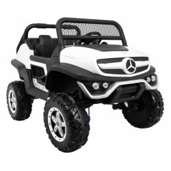 Masinuta electrica Mercedes Benz, 4 motoare, 2 locuri, Bluetooth