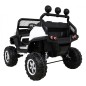 Masinuta electrica Mercedes BENZ UNIMOG, 12V, 3 viteze, roti spuma EVA, faruri LED, MP3, SD, centura de siguranta, 102x65x84cm