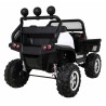 Masinuta electrica Mercedes BENZ UNIMOG, 12V, 3 viteze, roti spuma EVA, faruri LED, MP3, SD, centura de siguranta, 102x65x84cm