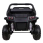 Masinuta electrica Mercedes BENZ UNIMOG, 4 motoare, 2 locuri, roti spuma EVA, Bluetooth, negru Army