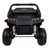Masinuta electrica Mercedes BENZ UNIMOG, 4 motoare, 2 locuri, roti spuma EVA, Bluetooth, negru Army