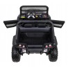 Masinuta electrica Mercedes BENZ UNIMOG, 4 motoare, 2 locuri, roti spuma EVA, Bluetooth, negru Army